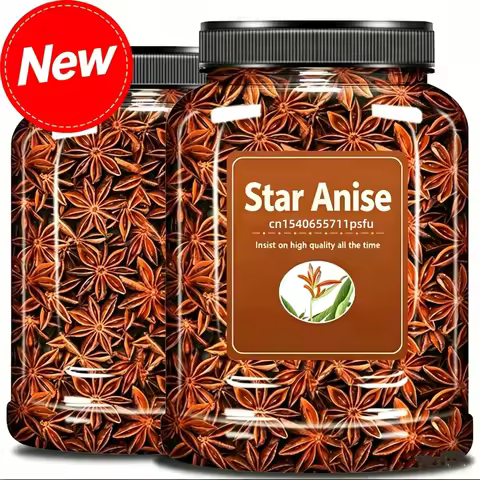 Top Natural Star Anise Dried Flower Kitchen Seasoning Spice Supply Soap Wedding Candle Material Home