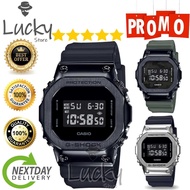 Lucky Store [Thailand Made] GM-5600 Series Stainless Steel Black, Silver Black Army Green Men's Watc