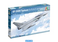 ITALERI 1457 Model Kit 1/72 EF-2000 Typhoon Fighter Jet