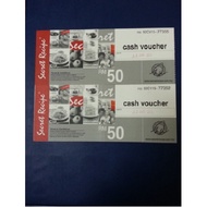 RM100 Secret Recipe Cash Voucher - (RM50 * 2 pcs)