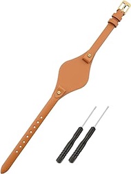SANDEIN Watch Band Compatible with Fossil, Women 8mm Soft Leather Replacement Wrist Strap for Fossil ES3077 ES3148 ES3262 and ES4119 ES4176 Series Watch Straps