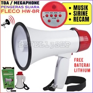 TOA SPEAKER UNTUK JUALAN KELILING MEGAPHONE TOA CHARGER FLECO HW-8R MULTIFUNGS