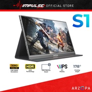 Arzopa S1 Game 15.6'' FHD / Ultra Slim IPS FHD 1080P Portable Gaming Monitor w/Smart Cover