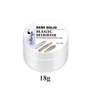 Monja Magic Mirror Powder Molding Glue Gel For Chrome Nail Gel Polish