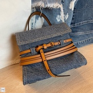 Moschino Tie Me bag in denim 牛仔手提包/斜背包