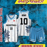 Free Basketball Jersey Design, request name and number (1 day ready)