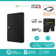 Seagate External Hard Drive 4TB 2TB Expansion USB 3.0 External Hard Drive 2TB/1TB Portable External 