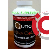 Qunol ULTRA COQ10 COQ 10 UBIQUNOL 100MG 100MG 120 SG