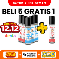ORIGINAL - Desla (Cessa Alternatif) Batuk Pilek Demam 10ML - Baby Essential Oil Roll On Anak &amp; Bayi