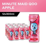 [New]Minute Maid Qoo Apple Fruit Drink 300ml x 12