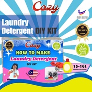 Kit DIY Sabun Dobi Cozy (10L): Berkualiti Tinggi, Resipi Generasi Kedua 72 jam wangian tahan lama