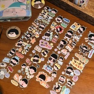 【coloryeah】豬大強 可愛手賬文具/切膜手帳膠帶/奇趣風裝飾貼紙