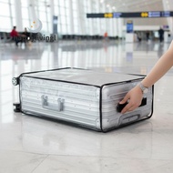 happylivingl Travel Transparent Luggage Cover Waterproof And Dustproof PVC Wear Resistant 20-30in