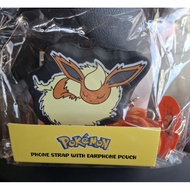 Flareon phone strap with earphone pouch (7-Eleven Malaysia)