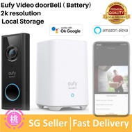 eufy Doorbell, Video Doorbell S220 (Battery-Powered) Kit, 2K Resolution, 180-Day Battery Life &amp;  Built-in Storage