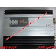 MRV-F407 (1200 WATT-20AX2PCS FUSE) V12 (28CM X 33.3CM) 4 CHANNEL POWER AMPLIFIER