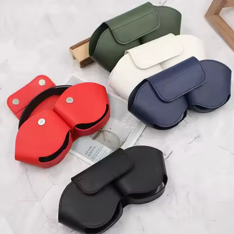 Leather Soft Case For Airpods Max Headphone Protective Cover Headset Shockproof Anti-drop PU Cover F