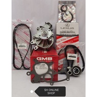 Timing Combo Kit Set+Fan Belt+Water Pump for Toyota Hiace KDH200 (1SET) '97R25'