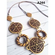 Ethnic Necklace A244 Women's Necklace Accessories Hijab Necklace LongTALI Party Necklace