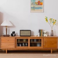 Side Modern Cabinet Cabinet Cherry Wood Bedroom Combination Small Apartment Furniture Living Room Ca