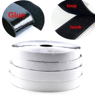 5Meter Sticky Back Velcro Hook and Loop Tape Roll, Self Adhesive Fastener Tape Nylon Sticker Tape