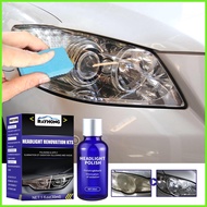 Headlight Restoration Liquid 100ml Headlamp Scratch Repair Liquid Headlight Restoration Kits Remove Yellowing haoyissg