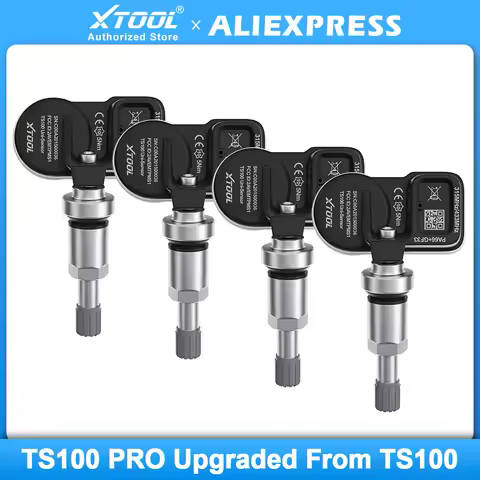XTOOL TS100 PRO 2 in 1 Sensor TPMS 315MHz 433MHz Automotive Tire Repair Tools Scanner Unlimited TPMS