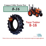 [ NEW TIRE ] 8-16 R1 farm tractor tyre agricultural AG tyres - kubotar trektor tayar pertanian 8x16 