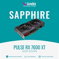 Sapphire PULSE AMD Radeon RX 7600 XT 16GB GDDR6 Graphics Card