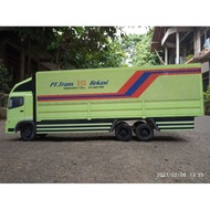 Miniatur Truk Tronton Box Hino