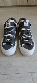 Nike Blazer Low Sacai 灰白拼接運動鞋