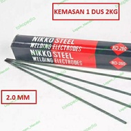 Kawat Las Elektroda Nikko Steel RD 260 - Ukuran 2,0mm x 300mm (1pcs)