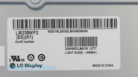 Original 23.8" MV238FHM N20 LM238WF2 SSM2 SSR2 LM238WF2 SSP2 SSK1 K2 M238HCA L3B LCD Screen For Leno