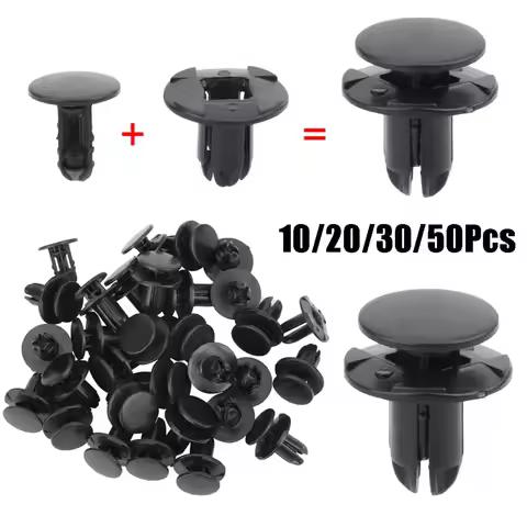 10/20/30/50 Pcs Front Bumper Push Clips Rivet Fastener Set For Hyundai I30 1420608250B 865952T500 Au