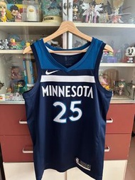 NBA D rose Derrick rose Nike Timberwolf swingman jersey