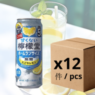 檸檬堂無糖檸檬氣泡酒 酒精度:5% 500ml x 12