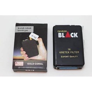 Bisa Cod!! Kotak Rokok Plus Korek Api Djarum Black/Kotak Rokok Motif Djarum Black