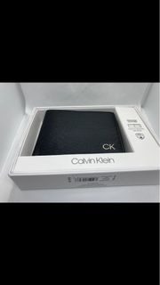 現貨 美國入口 CK Calvin Klein Leather Men Wallet Black 男裝 男士 真皮銀包錢包 生日禮物 畢業禮物