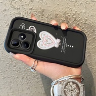 Case For Realme C53 C51 C51s Narzo N53 Note 50 Simple Love Pattern Phone Protection Silicone