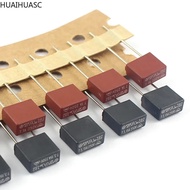 10pcs Square Fuse TE5 392 396 Series Slow Blow Time Delay Radial Lead Fuse 125V 250V T1A T2A T2.5A T