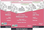 Earth Mama Organic Milkmaid Tea by | Supports Healthy Breastmilk Production and Lactation, Herbal Br