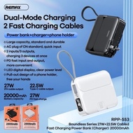 Pin Dự Phòng Sạc Nhanh 27W REMAX RPP-553 20.000mah và Pin Dự Phòng 30W Pisen TP-D090 20.000mAh