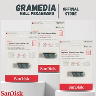 Sandisk IXPAND FLASH DRIVE FLIP SDIX90N 64GB - 128GB Gray IOS 3.0 (Original) Gramedia Mall Pekanbaru