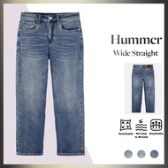 【HUMMER】Seluar Jeans Kembang Panjang Kain Serap Peluh, Kain Anti Kedut, Kain Anjal H0038