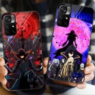 the eminence in shadow 03 Glass Phone Case For POCO F3 F4 F5 M3 M4 M5 M6 4G X3 X4 GT NFC X5 X6 PRO 5