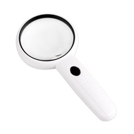 樂鑑系列 3.5倍&6倍/10D/70mm 雙白光&UV照明閱讀用放大鏡 N428