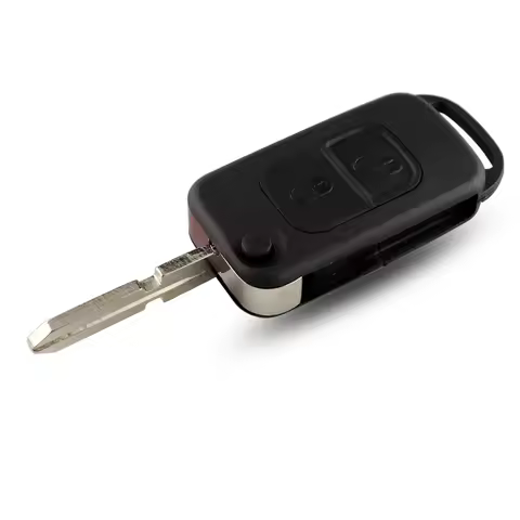 Flip Remote Car Key Shell For Mercedes Benz A C E ML C CL S SL SEL SLK A160 B200 E113 W168 W124 W202