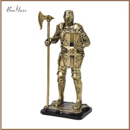 Knight Figurine Tabletop Ornament Vintage Knight Figure Sculpture for Bookshelf Bedroom Entryway Fir