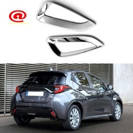 Rear Fog Light Reflector Lamp Cover Trim Frame Chrome Rear Fog Lamp Frame for Toyota Yaris Xp 210 20