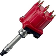Ignition Distributor HEI652R Red Cap Compatible with 1987-1997 Chevy GMC 5.0L 5.7L 7.4L Small Block 
